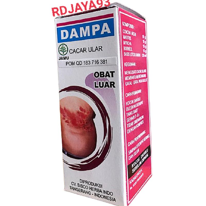 Dampa / herpes ( obat cacar ular )