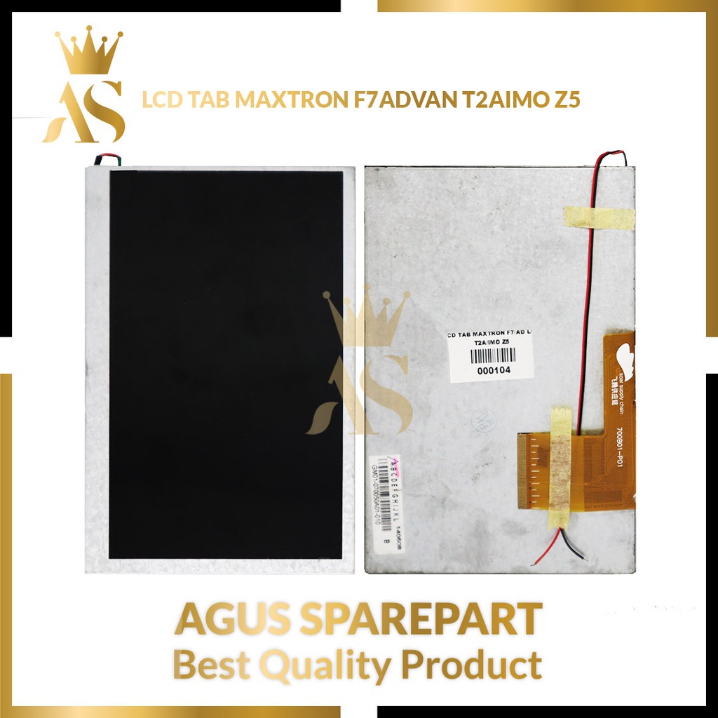 LCD TABLET MAXTRON F7 / ADVAN T2A / IMO Z5 ( LCD ONLY )