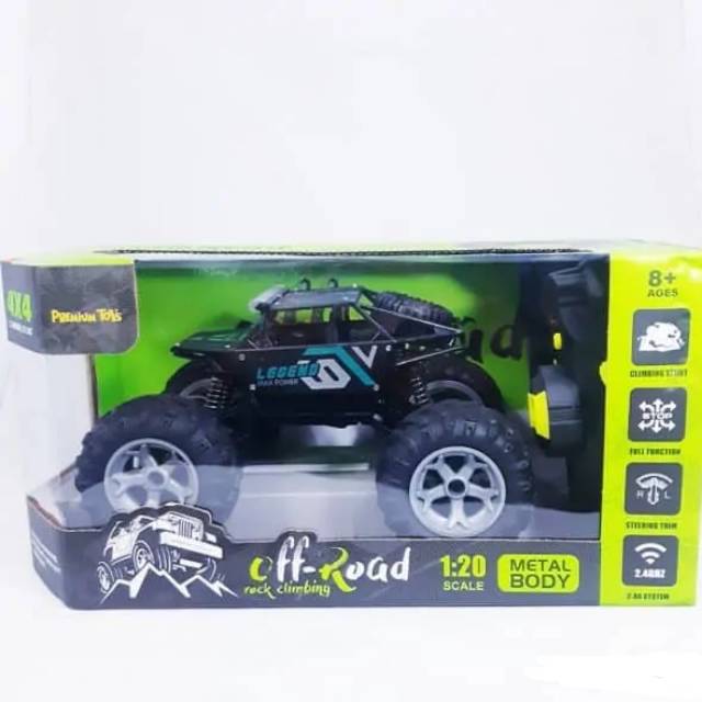 Rc mobil Remot Control  Rock Crawler off Road Legend Metal skala 1:20