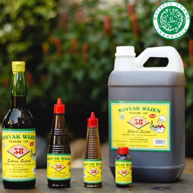 

(PROMO WA036) Saos 58 - Minyak Wijen Halal (600 ml) ✣