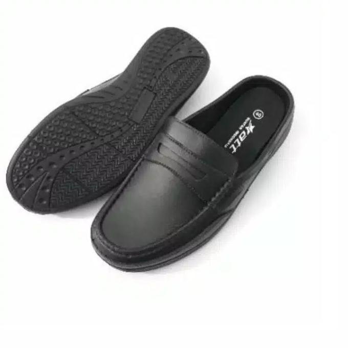 Harga Bersahabat.. Sepatu Sandal Karet Bustong Tutong Pria ATT Murah