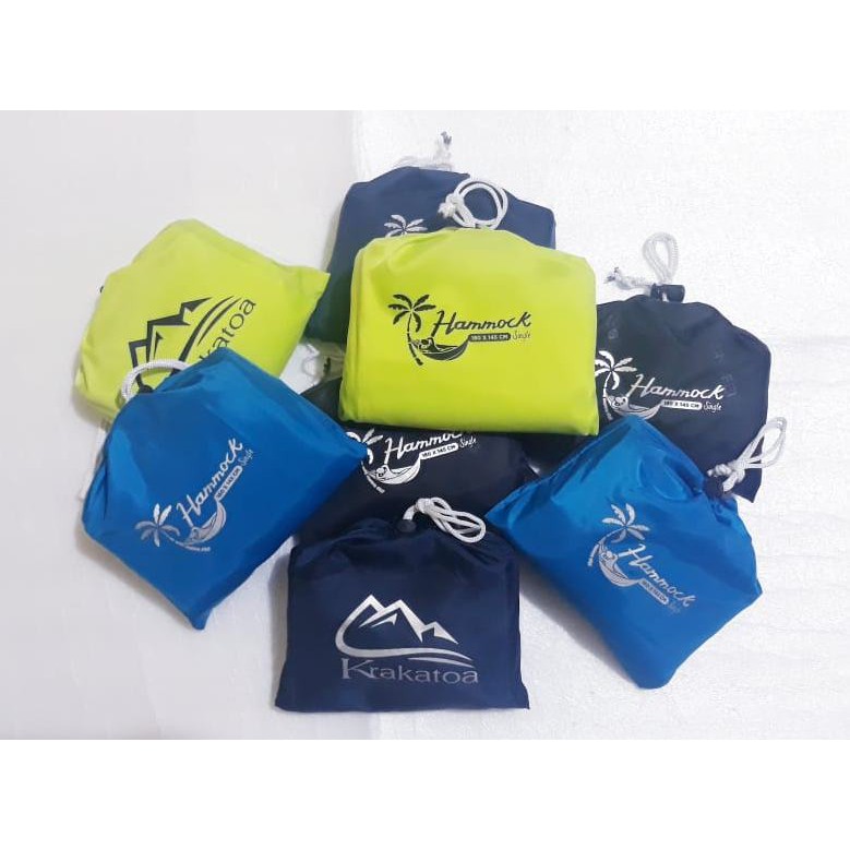 【Warna Dipilih】 Hammock Compact` Tempat Tidur Ayunan Gantung Mini ~ Hamuk Hamock Hamok Barteg Bartex