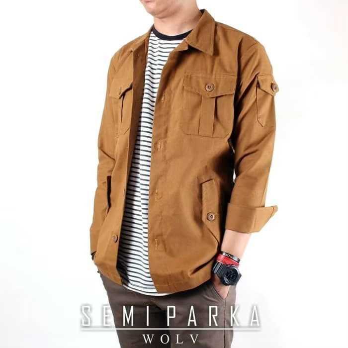 Jaket Semi Parka SK3 Pria We-Wolv
