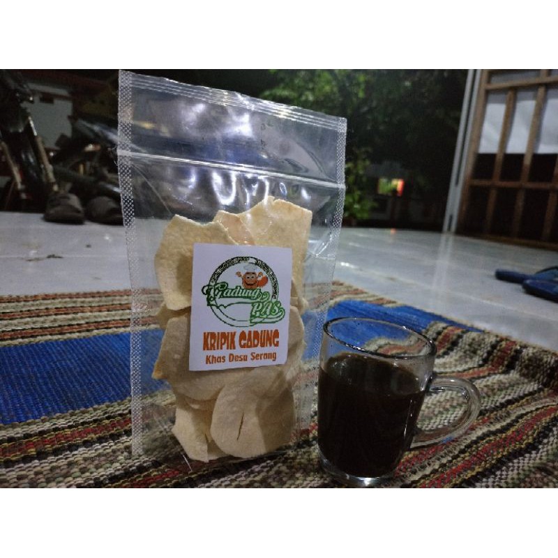 

Keripik Gadung Renyah gurih dan nikmat.