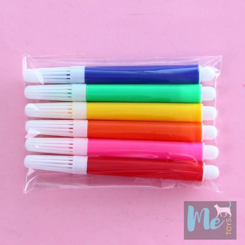 

Spidol Mini Set isi 6 Warna