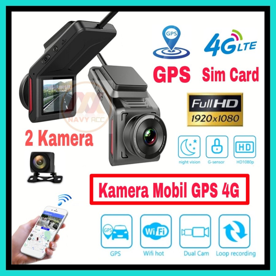 NA - KAMERA MOBIL GPS TRACKER LIVE VIEW DUAL KAMERA 1080p DVR MOBIL Z20