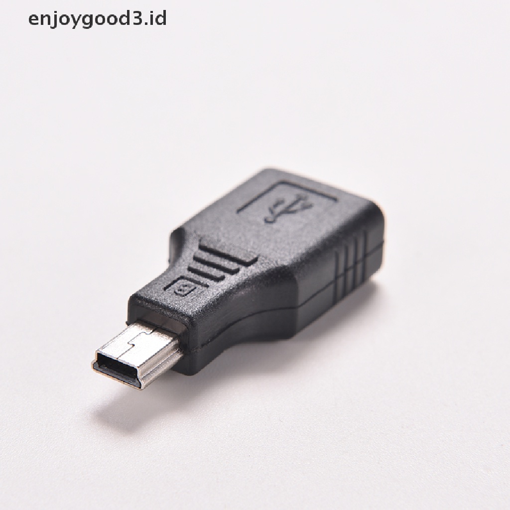 (Rready Stock) Adaptor Hub Kabel Jaringan USB 2.0 A Female Ke Mini USB B 5 Pin Male (ID)