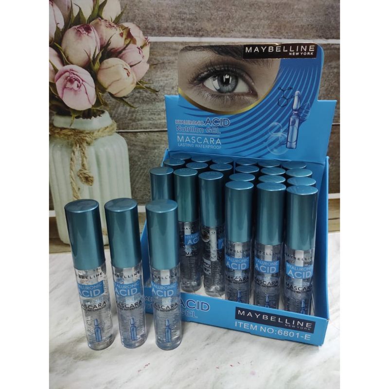 ( 1 Pcs )  Mascara Maybelline / Mascara Bening Collagen Natural Gel