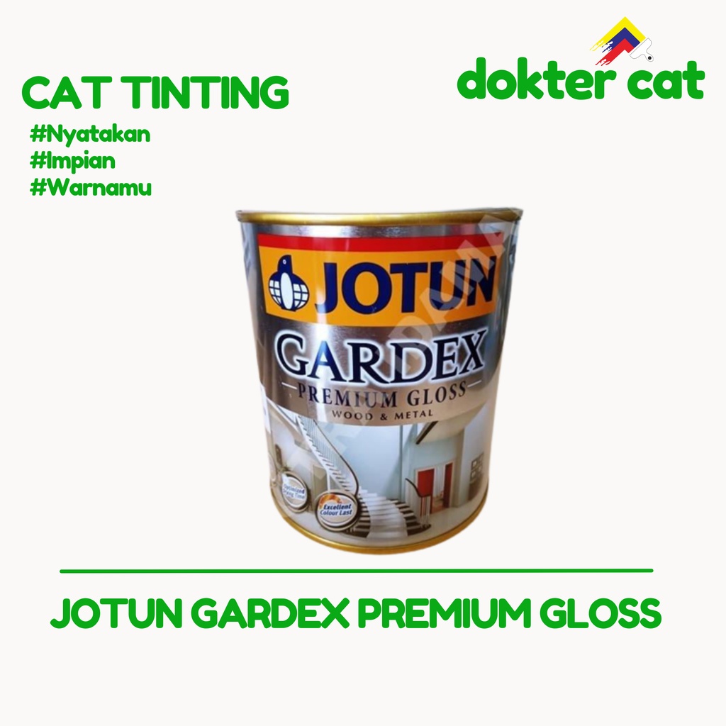 JOTUN GARDEX PREMIUM GLOSS 5 Lt / CAT TINTING / CAT TEMBOK / CAT INTERIOR