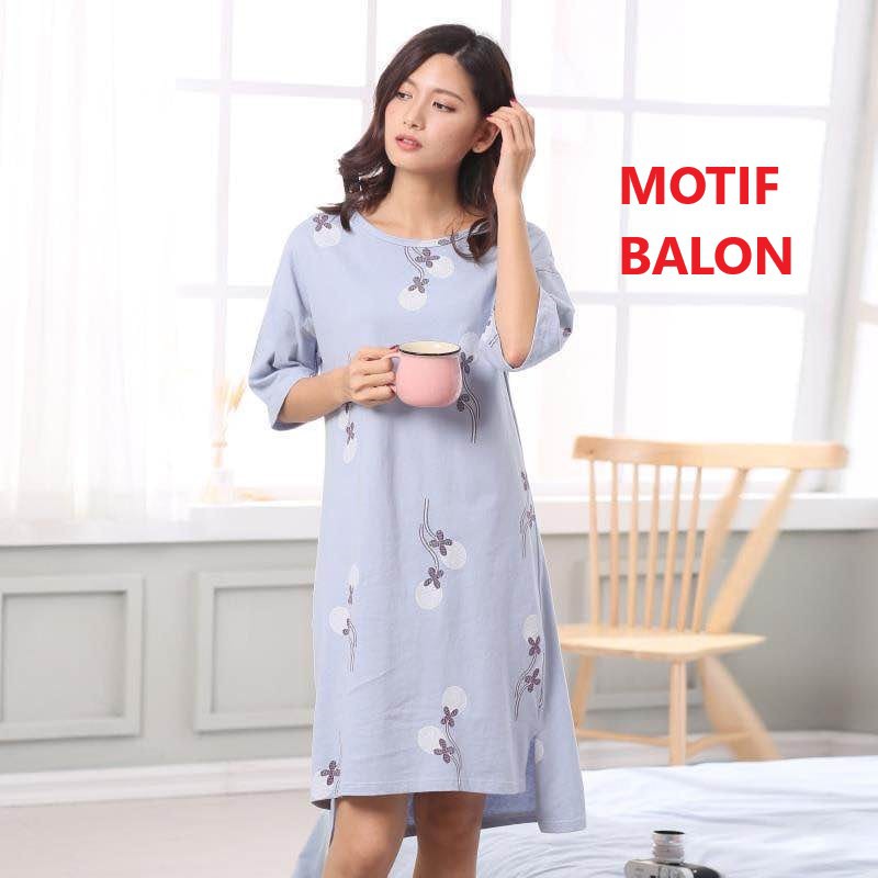 Daster Import Motif Korea Lucu