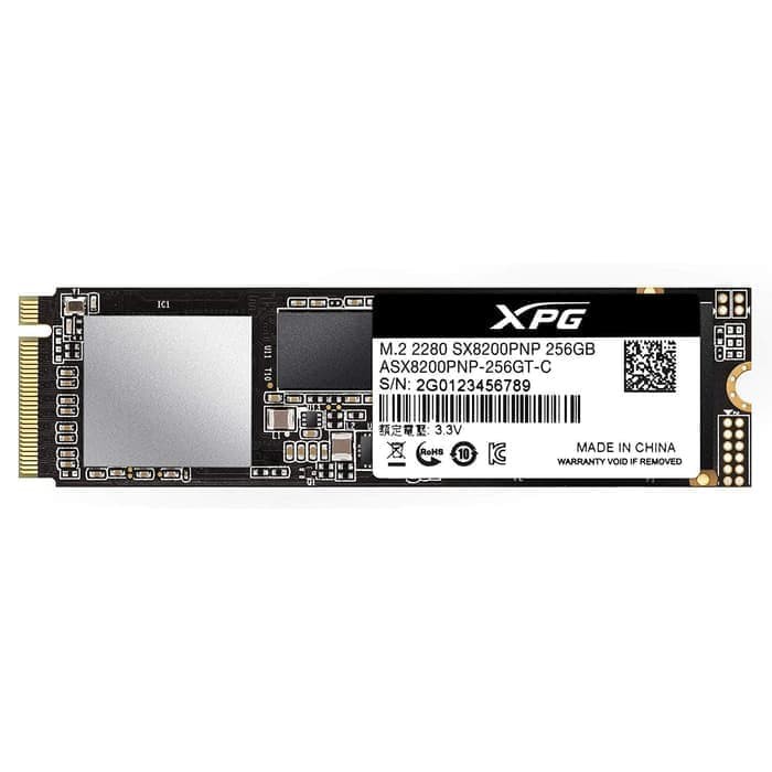 Adata SX8200 PRO 256GB M.2 NVME PCIE GEN3X4