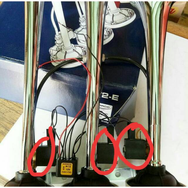 Switch Klakson Telolet Marco Italia Original Asli