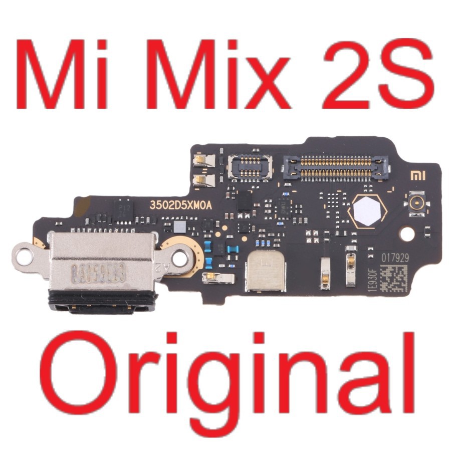 Original Board Konektor Charger - Microphone Mic - Xiaomi Mi Mix 2S