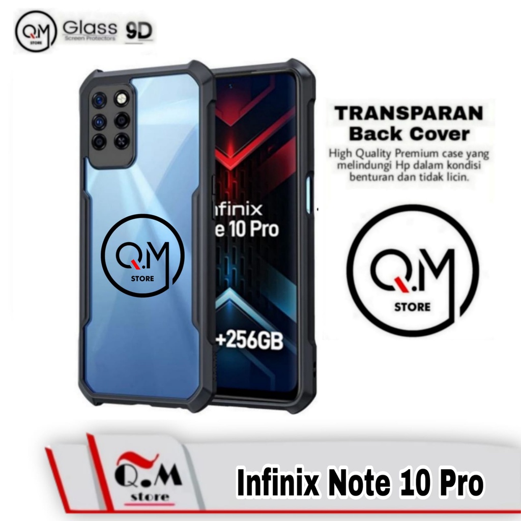 Case Infinix Note 10 Pro Airbag Shockproof Transparentr