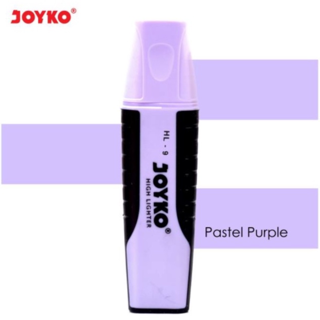 

Highlighter Highliter Penanda Joyko Warna PASTEL UNGU VIOLET PASTEL HL 9