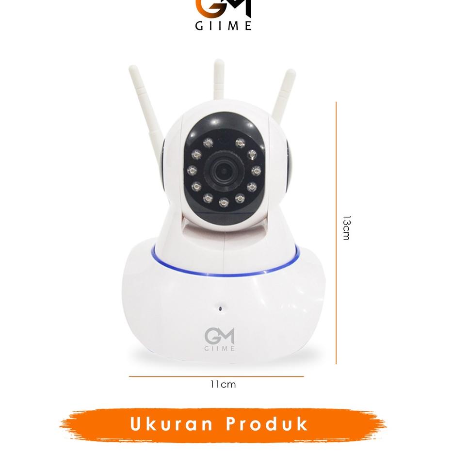 Terbaru.. Giime.Id - Cctv Orion 3 Antena CCTV Wifi Support Infrared Camera 2Mp 1080P Komunikasi 2 Ar