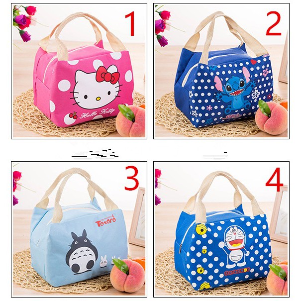 LBC - Tas Bekal Cooler Lunch Bag Karakter Kartun Sekolah