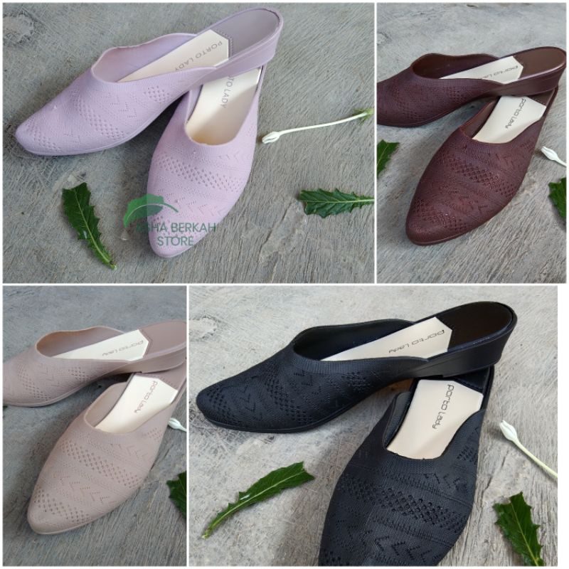 Sandal Wanita Jelly Import Quality Nyaman Casual Formal Porto Lady Style SOC