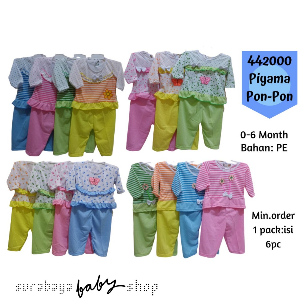 PIYAMA PON PON ISI 6 PCS 442000