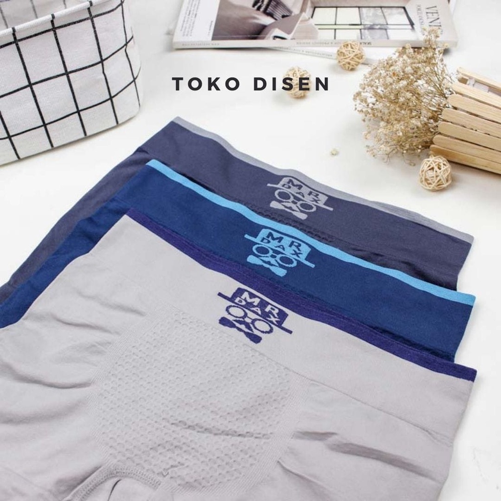 Celana dalam boxer pria | Underwear pria tanpa jahitan