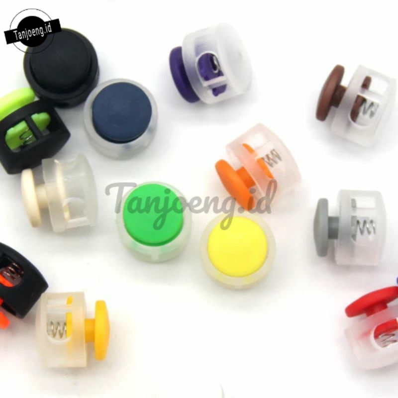 [5 Pcs] Stopper Klakson Ice Doff Pastel Knop Ice Mini Stopper Tali Masker