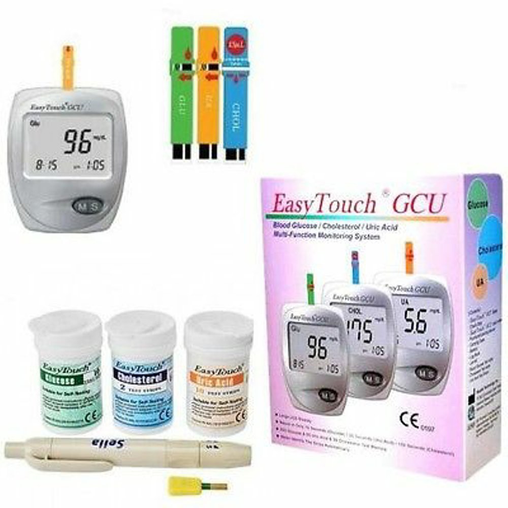 GCU Easy Touch 3in1 ( Glucose,Urid Acid,Colestrol )