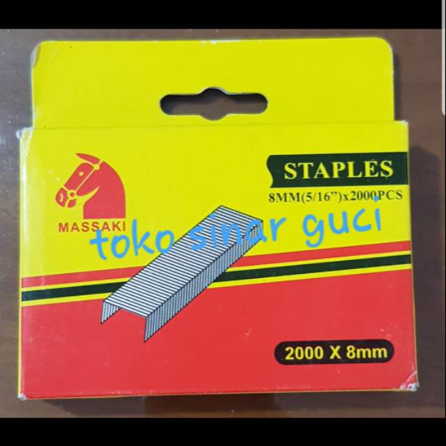 

Isi stples dus streples dus hekter hakter staples stapler