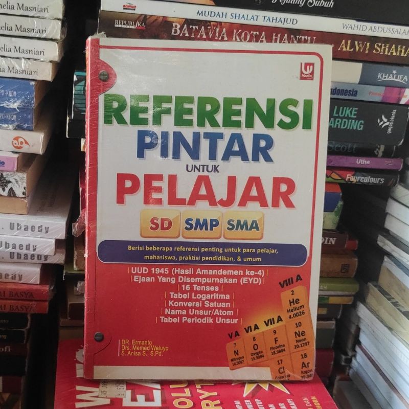 

Buku Referensi Pintar Untuk Pelajar - SD SMP SMA - Dr Ermanto dkk - Original