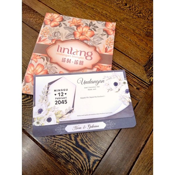 Blangko Undangan  Lintang 84