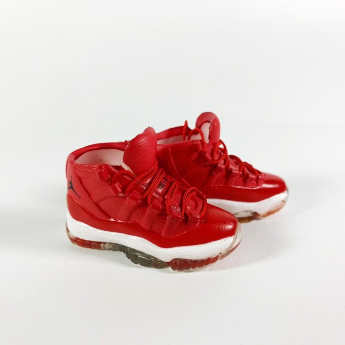 AIR JORDAN 11 AJ11 WIN LIKE 96 3D SNEAKERS KEYCHAIN MINIATUR