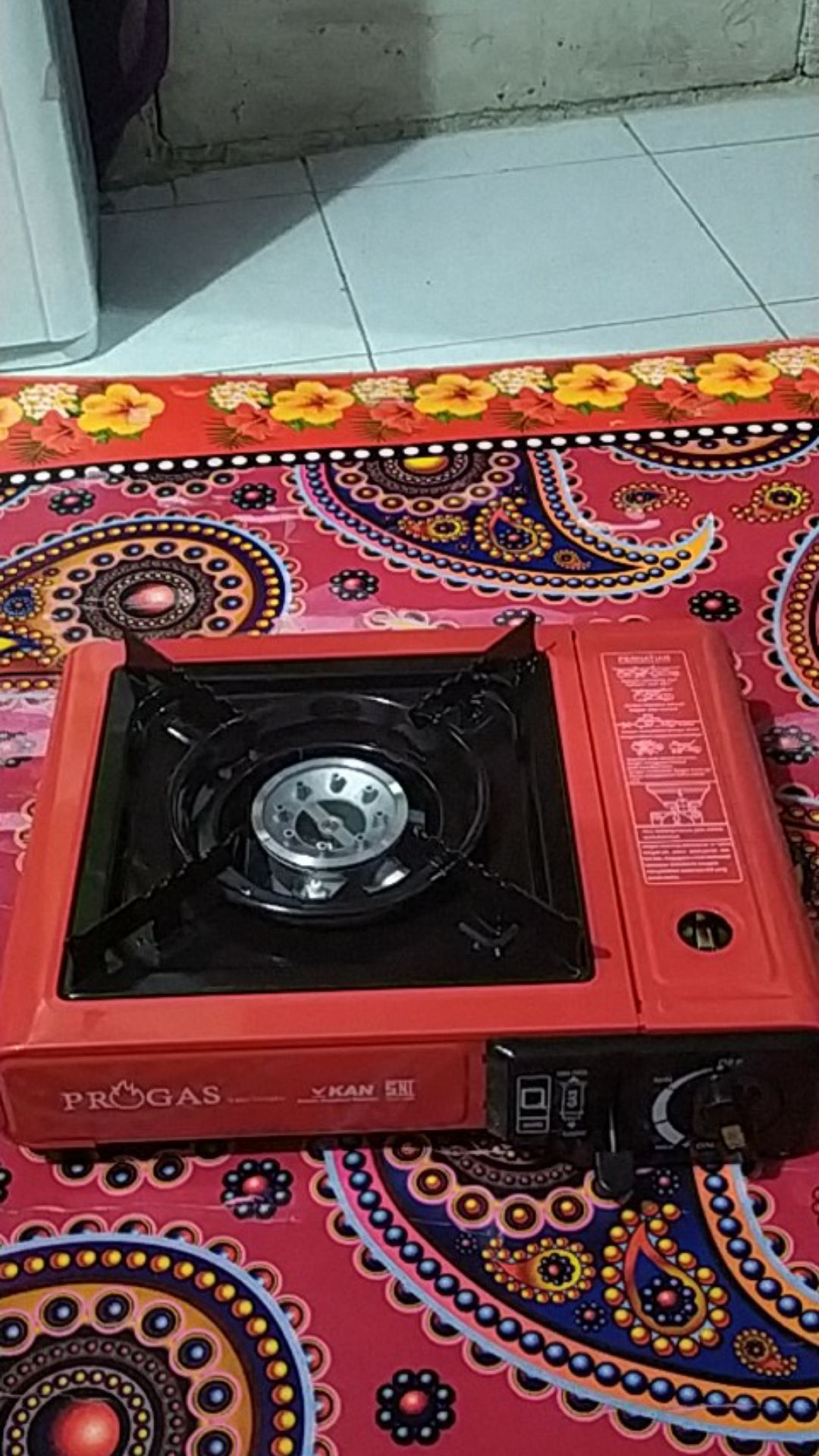 Progas Kompor Gas Portable 2 In 1 [ Lk161 ]