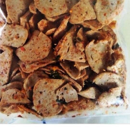

✅Dijamin Aman❤ [500gr] Basreng pedas aneka rasa/cemilan Baso Goreng paling murah