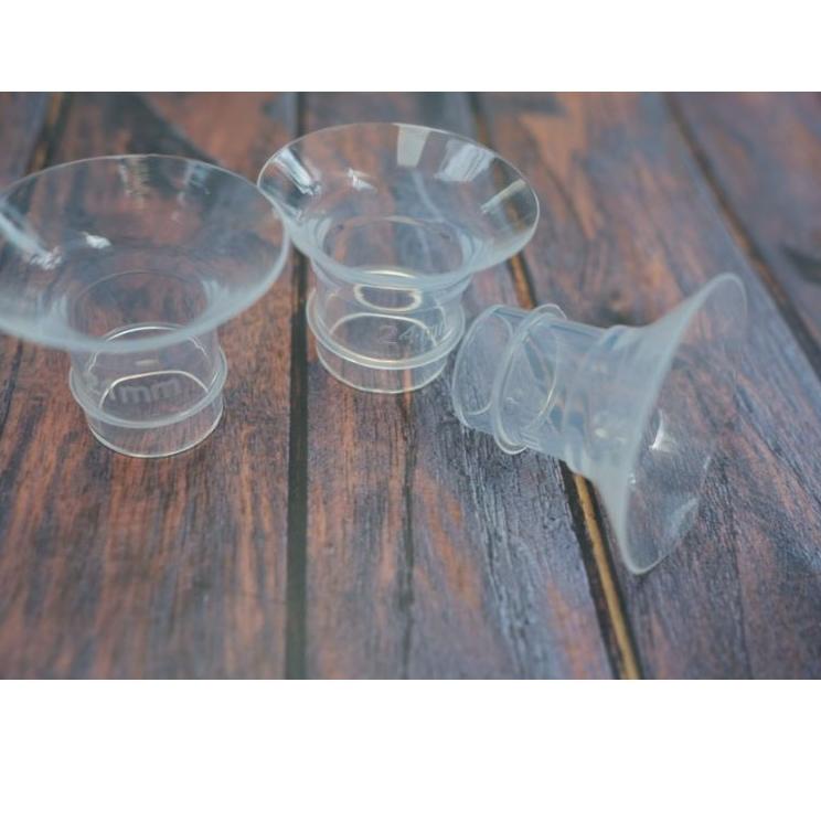 Terbaru TMWjk Corong Insert / corong dalam Pompa Asi Hands Free Ommabi ukuran 17 mm19 mm 21 mm 24 mm