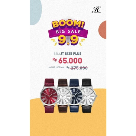 jam tangan Jims Honey  8125+