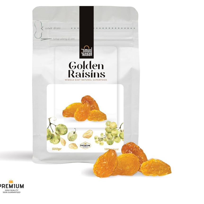 

DFE✼ Kismis Golden Raisins Premium Timur Tengah Original High Quality FRESHH