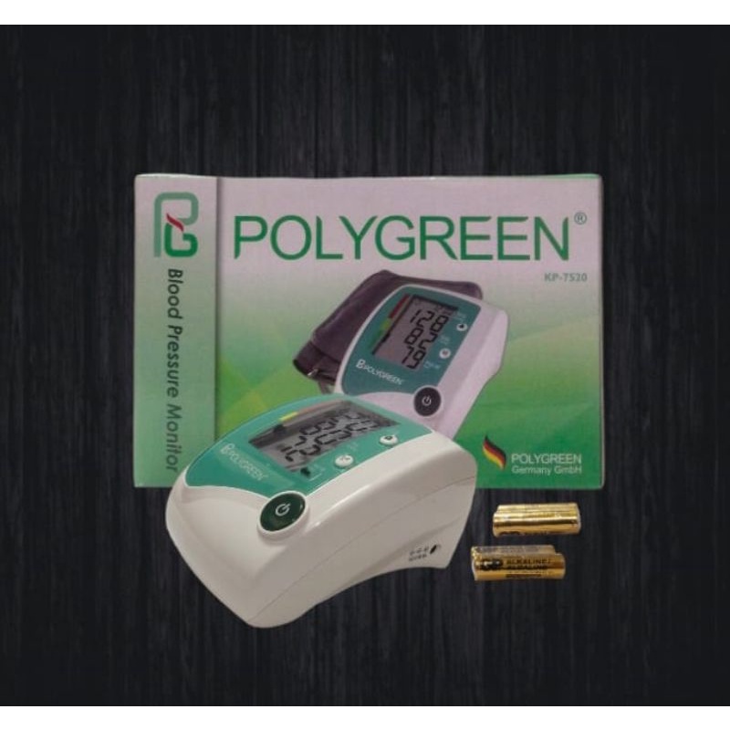 Tensimeter Digital Original Polygreen KP 7520 Lengan Atas Tensi Polygreen KP7520