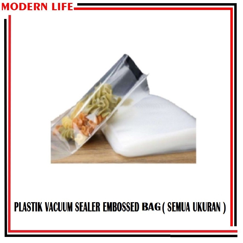 Plastik Vacuum Sealer Makanan Embossed BAG ( SEMUA UKURAN )