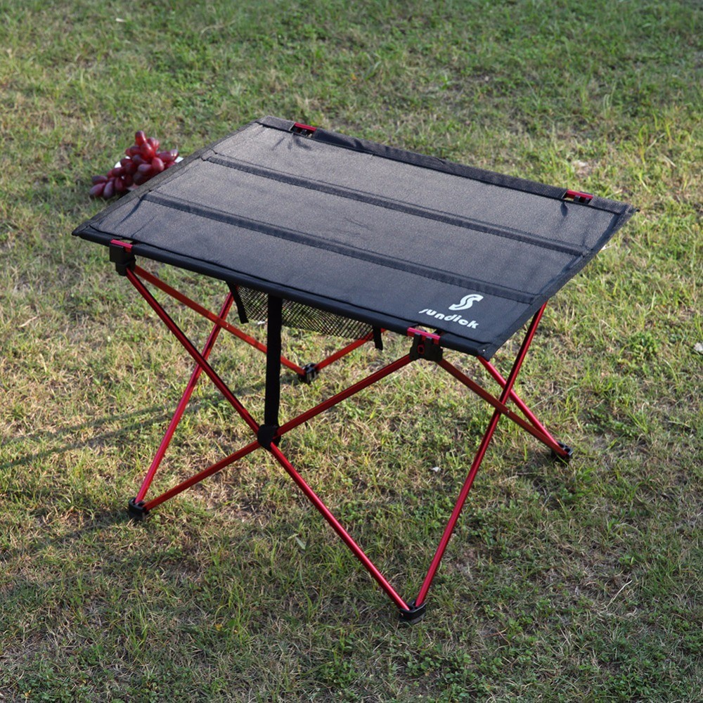 Portable Lightweight Outdoors Table For Camping Table Aluminium Alloy Picnic Bbq Folding Table Shopee Indonesia