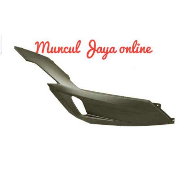Cover Dek Lantai Kanan New Vario 125 150 Fi eSP Coklat Doff Cover R Under 64350-K59-A70ZL