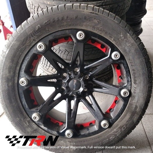 velg mobil offroad second HSR ring 20 lebar 9 hole 6x139 pajero fortuner hilux ranger
