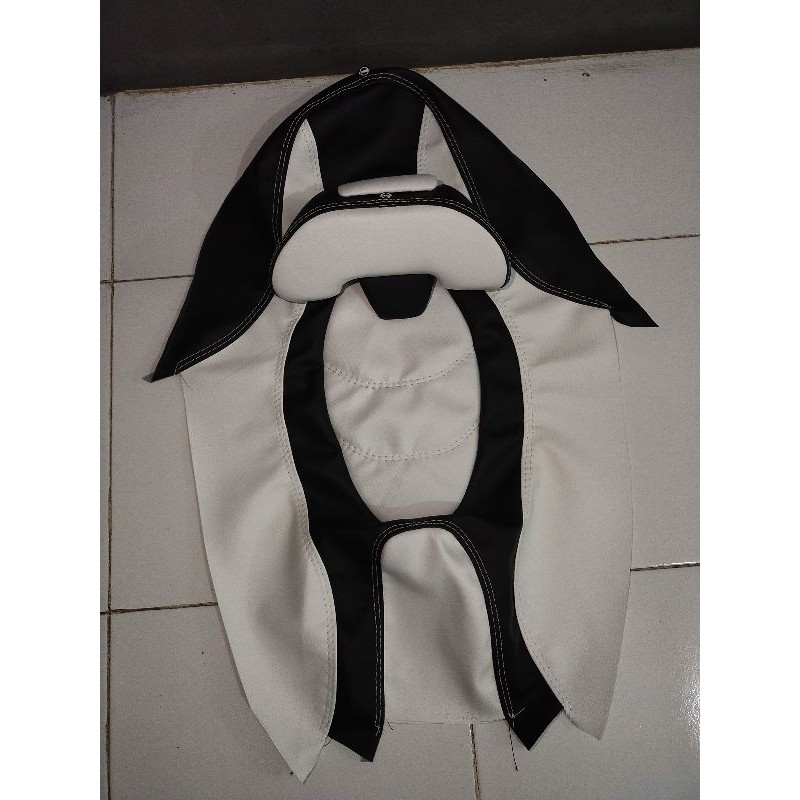 kulit jok nmax new kulit jok custom nmax old aksesoris motor nmax