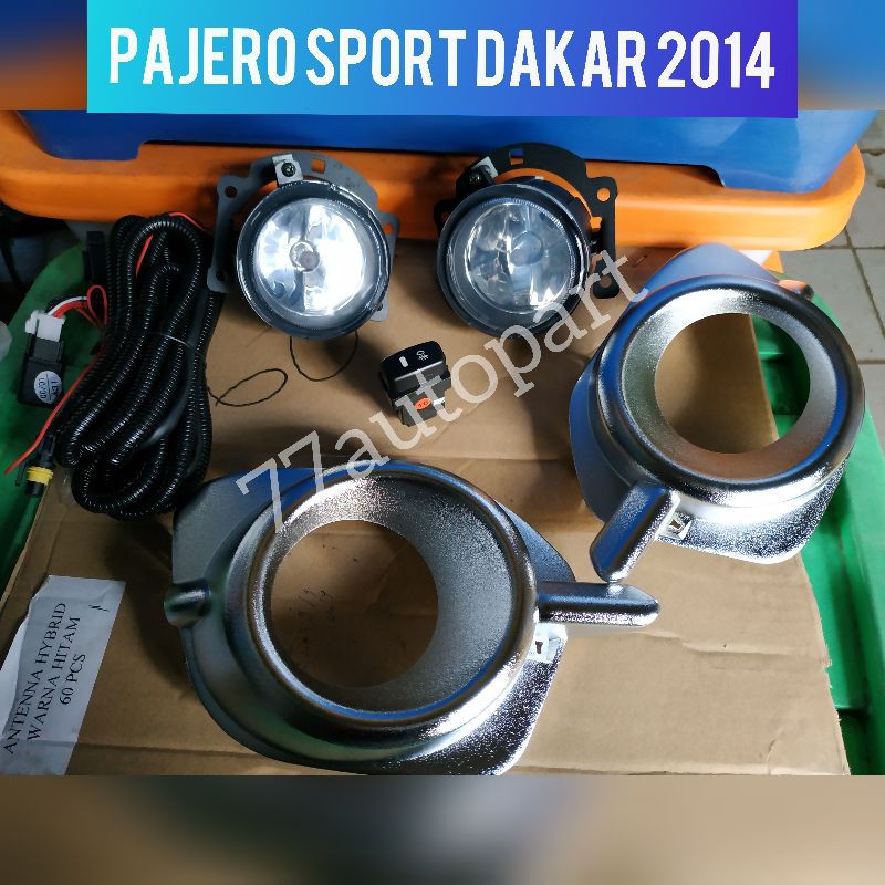 Lampu kabut foglamp pajero sport dakar 2014 2015 2016