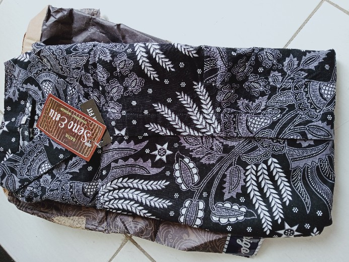 Kemeja Batik Batik Pria Lengan Panjang Slimfit Original Butik Baju Batik Pria Standar Mall