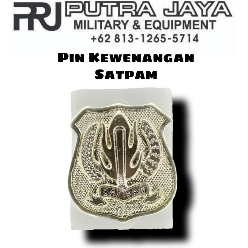 PIN KEWENANGAN SATPAM / PIN SATPAM SECURITY / KEWENANGAN