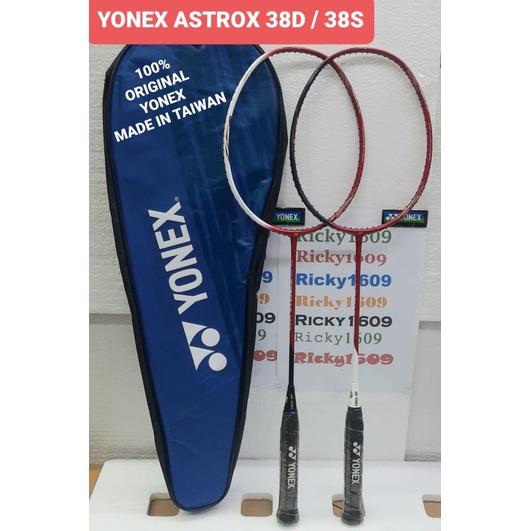 RAKET YONEX ASTROX 38D - 38S NEW COLOR / ASTROX 38 D - 38 S (NEW COLOR) - ORIGINAL YONEX MADE IN TAI
