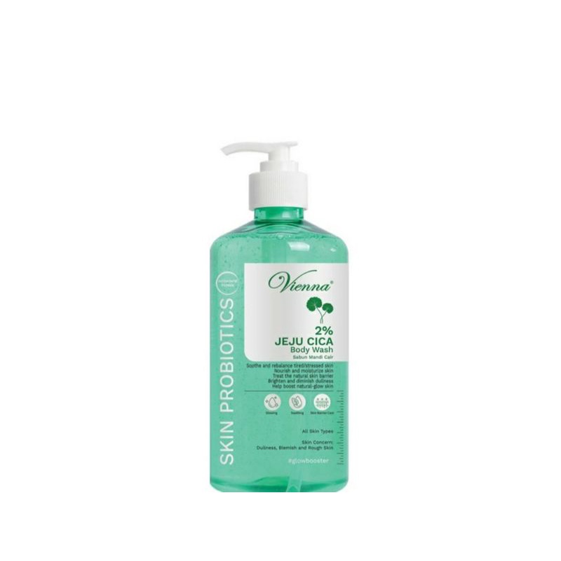 Vienna Skin Probiotics Body Wash 2% JejuCica 500mL