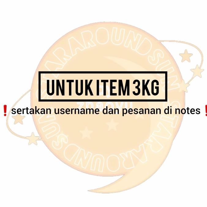 

[COD] UNTUK ITEM LEBIH DARI 1KG (TULIS PESANAN DI NOTES) GRATIS ONGKIR Kode 472