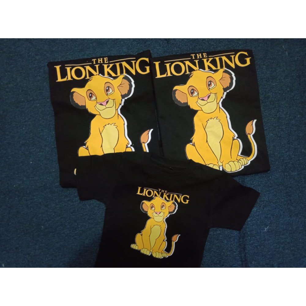Kaos Lio King Premium | Kaos Lion King Couple fAMILY | Kaos Lion King Free Design
