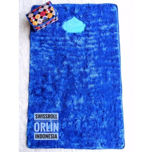 Sajadah Swiss Roll | Sajadah Bulu | Sajadah Bulu Rasfur