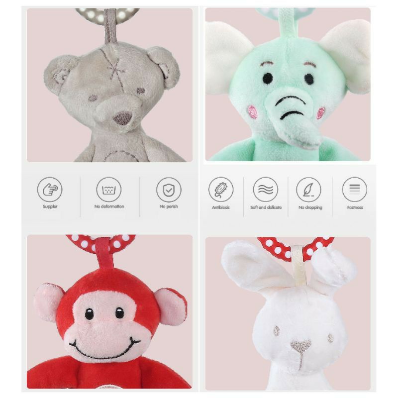 HANGING TOYS / Mainan Kerincingan Gantung Stroller / Mainan stroller bayi